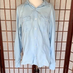 Michael Kors Line Chambray Button Down